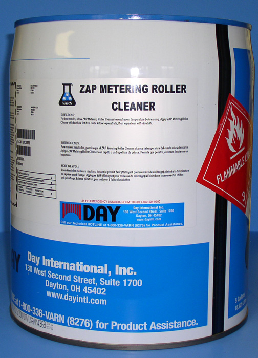 (image for) 0039PA Zap Metering Roller Cleaner 5 Gallon HAZMAT SHIPS FREE